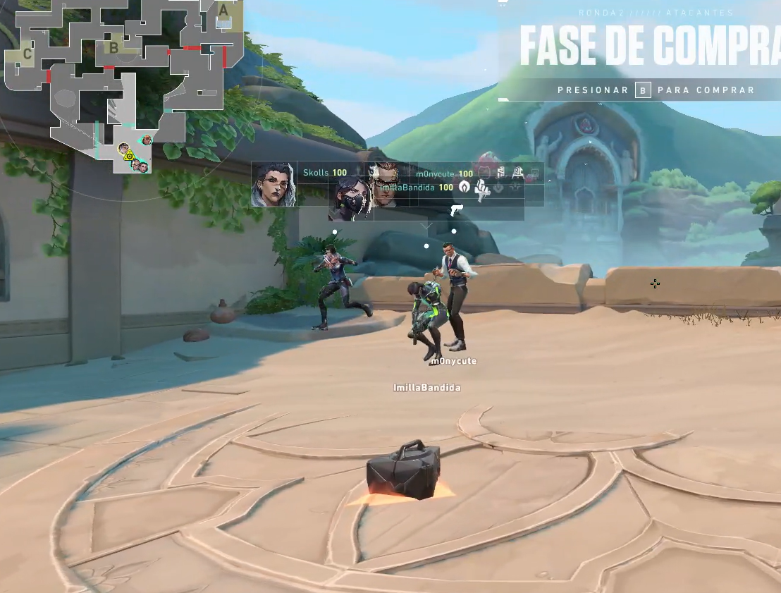 Captura de una partida de Valorant